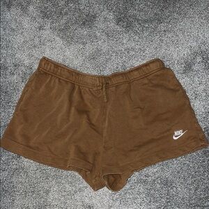 Nike Women's Athletic Brown Shorts